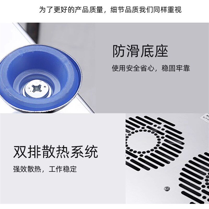 电陶炉商用5000W大功率凹型新款不挑锅6000w平面煲汤铝锅铜锅电炉