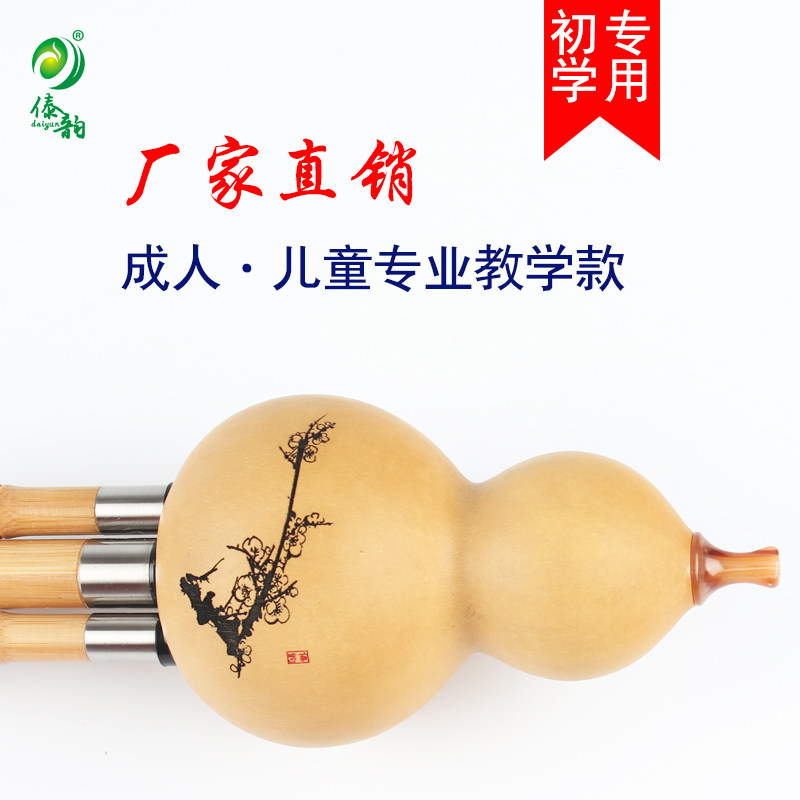 云南傣韵葫芦丝 c调 降b调 初学入门成人儿童专业楠竹天然乐器