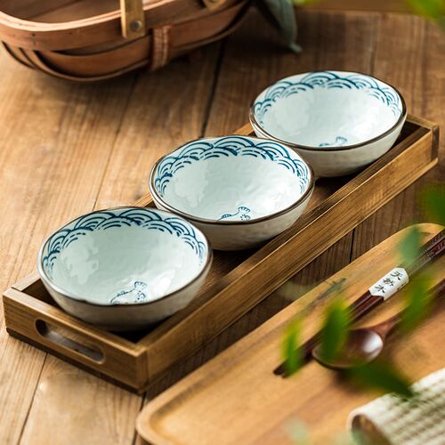 时尚甜品碗汤圆碗下午茶餐厅女士简约陶瓷碗小吃碗水果沙拉碗套装
