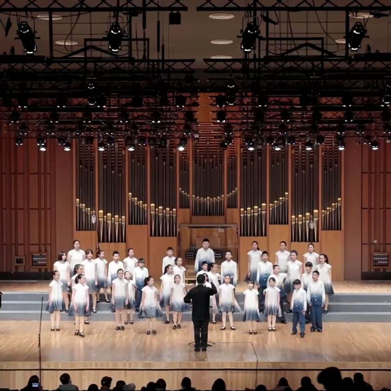 六一儿童中学生合唱服演出服舞蹈服艺术节表演服班服国风演出服