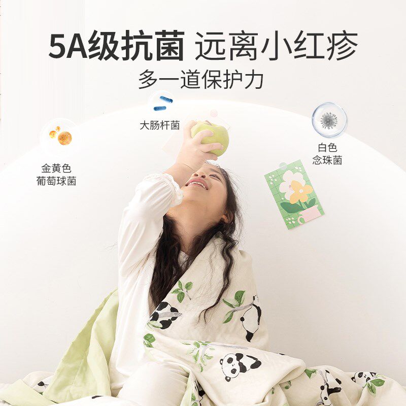 儿童毛巾被夏季双层纱布午睡盖毯小学生纯棉薄款儿园专用婴儿被子