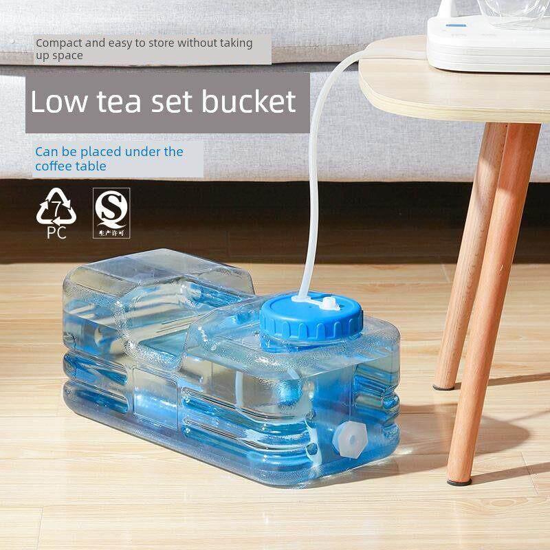 扁方低桶功夫茶茶水储存桶咖啡桌茶具茶桌桶矿泉纯净水