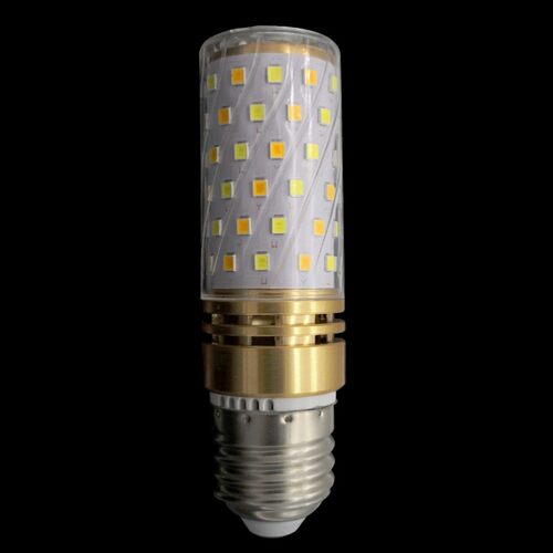 led玉米灯家用节能E14E27螺口灯泡220v高亮三色吊灯壁灯筒灯光源