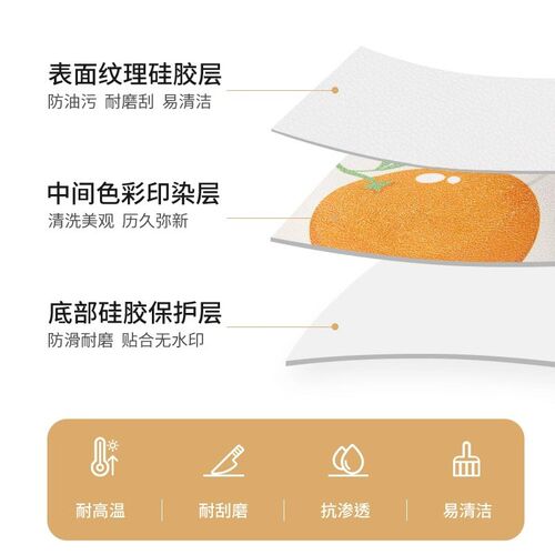 轻奢高级感椭圆形桌垫茶几餐桌防油防水防烫pvc桌布耐高温隔热垫