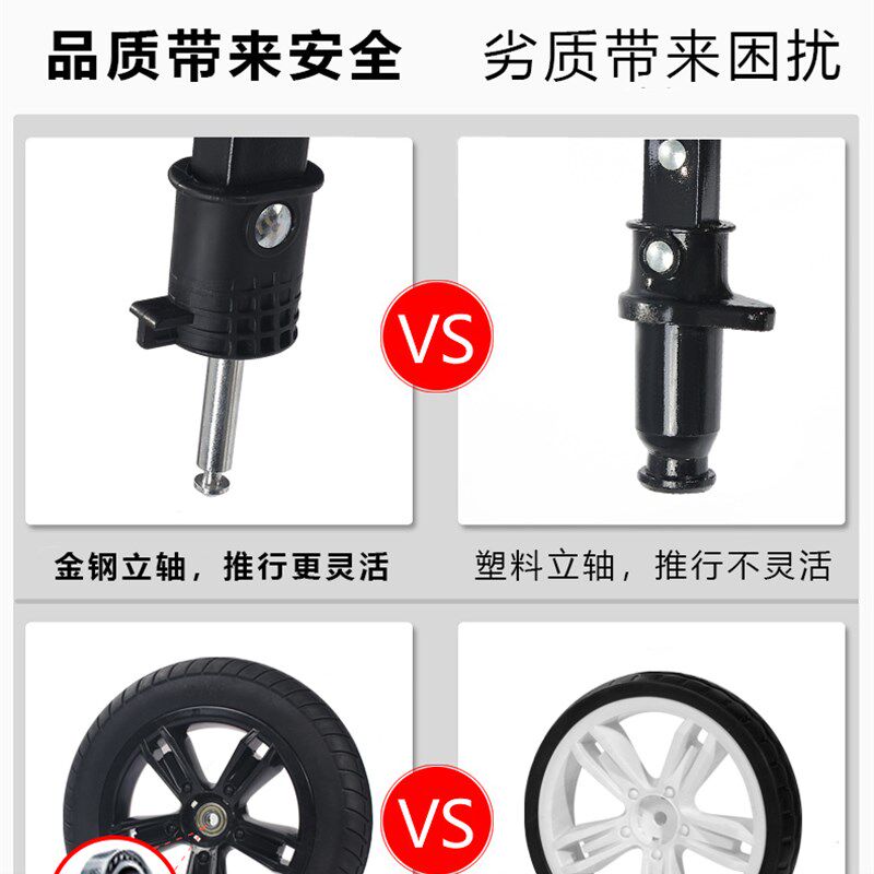 舒贝爱双胞胎婴儿推车轻便折叠可坐可躺前后坐二胎双人儿童手推车