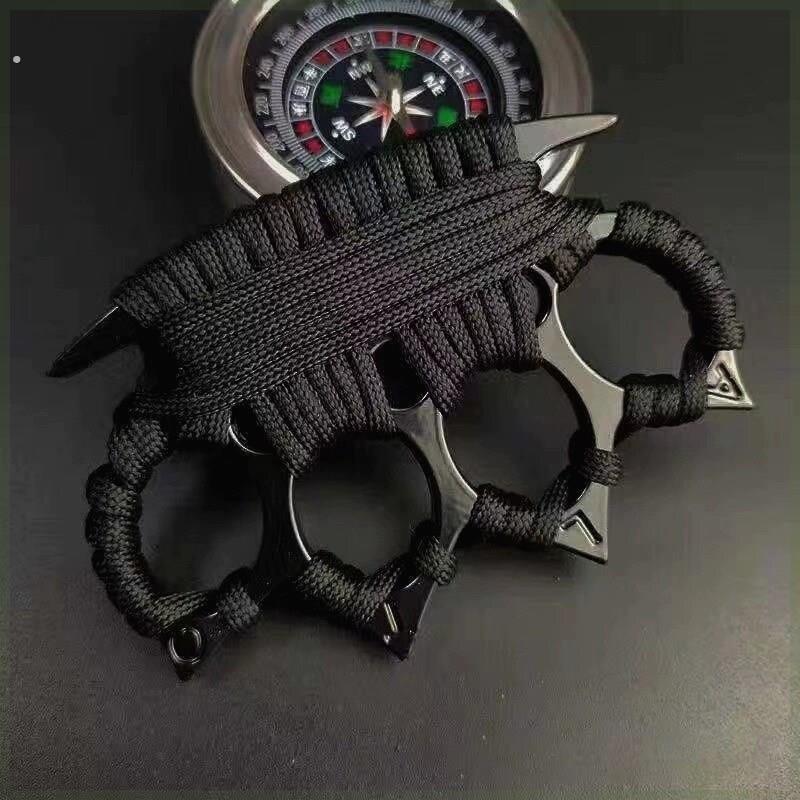 指虎合法防身武器手扣拳扣钥匙扣四指拳套手撑子指环破窗防狼神器