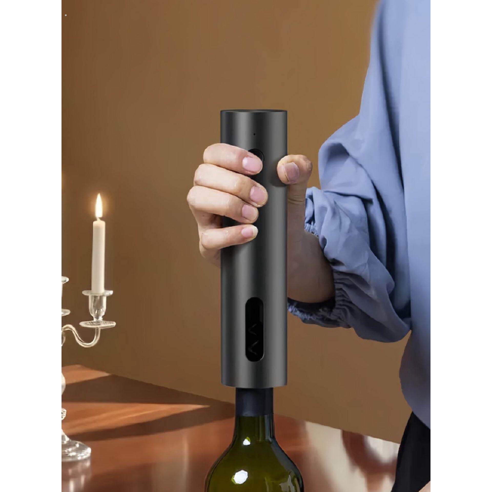 电动红酒开瓶器充电式全自动家用葡萄酒启瓶器红酒起子套装充电款