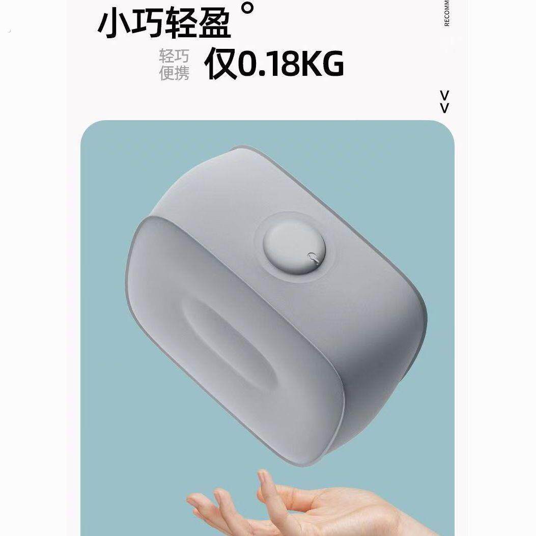 充气搁脚凳腿托副驾驶歇脚办公室午睡神器旅行飞机放脚凳