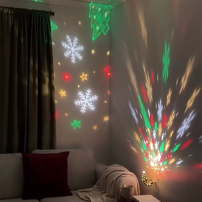 圣诞节投影灯节日装扮天花板氛围装饰 Christmas Light Projector