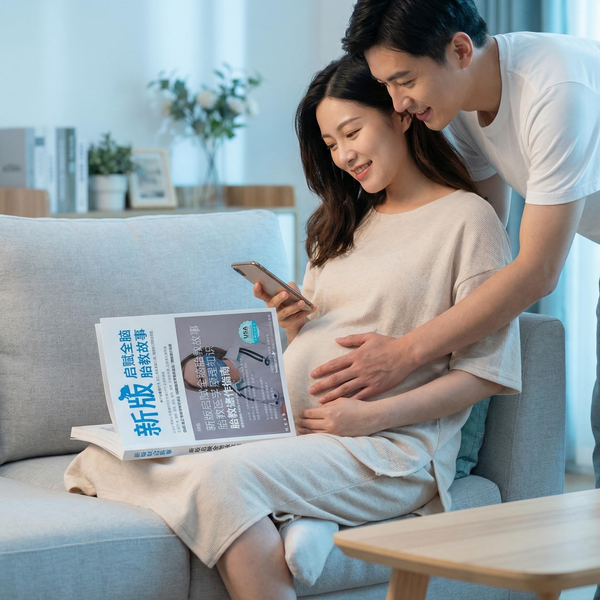 【胎教优选】启赋全脑胎教故事书 爸爸读 孕妇怀孕胎教书籍孕期胎教育儿宝宝助力专用书籍