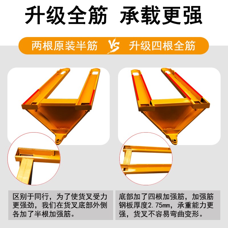 南工2吨3吨5吨手动液压搬运车叉车地牛托盘油压手推拖车装卸铲车
