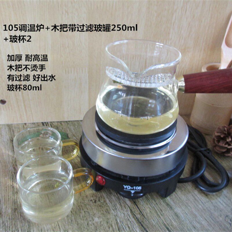 甘肃陇南罐罐茶网红煮茶炉发热盘可调温有开关烤大枣煮咖啡热牛奶