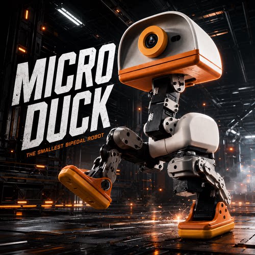 Microduck非智能学习机器人手办