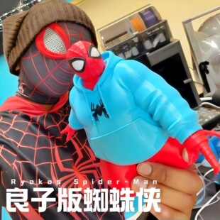 良子蜘蛛侠动漫周边手办崭新之日BIGSPIDER SPIDERMAN桌面小摆件