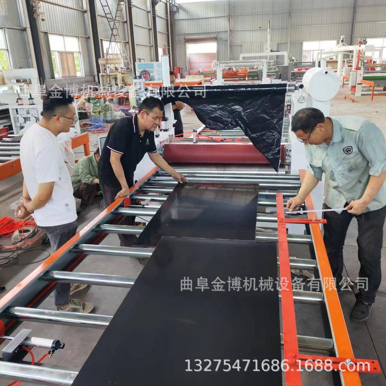 石塑板加热烫合贴膜机PS板PVC贴面机生态板热转印贴膜机厂家