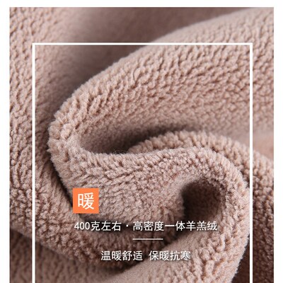 德绒保暖裤女内穿加绒加厚棉裤绒裤衬裤高腰大码秋裤冬季妈妈保暖