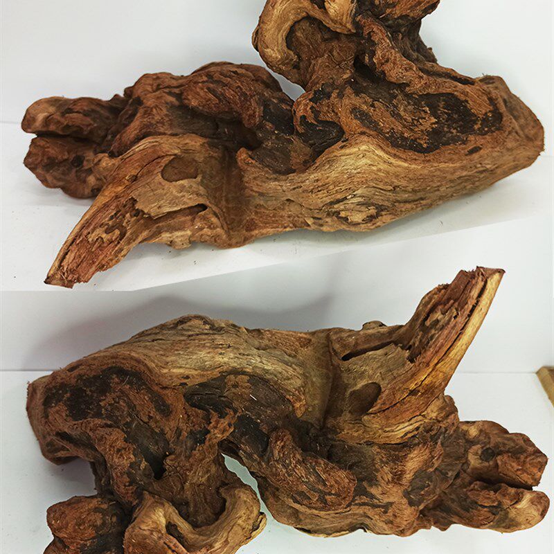 空气凤梨沉木托架底座 一物一拍 创意空凤支架鱼缸造景天然造景木