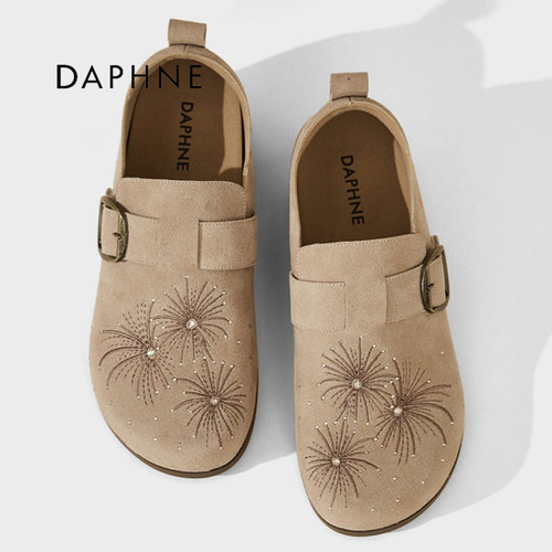 Daphne/达芙妮内增高烟花勃肯鞋