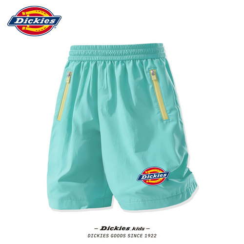 Dickies男童夏季运动短裤2026新款童装速干裤子潮帅气儿童衣服薄
