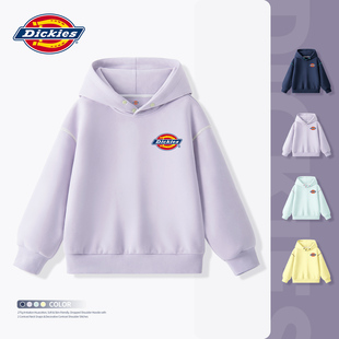 Dickies女童上衣秋季2026新款女孩连帽卫衣漂亮独特儿童衣服秋装