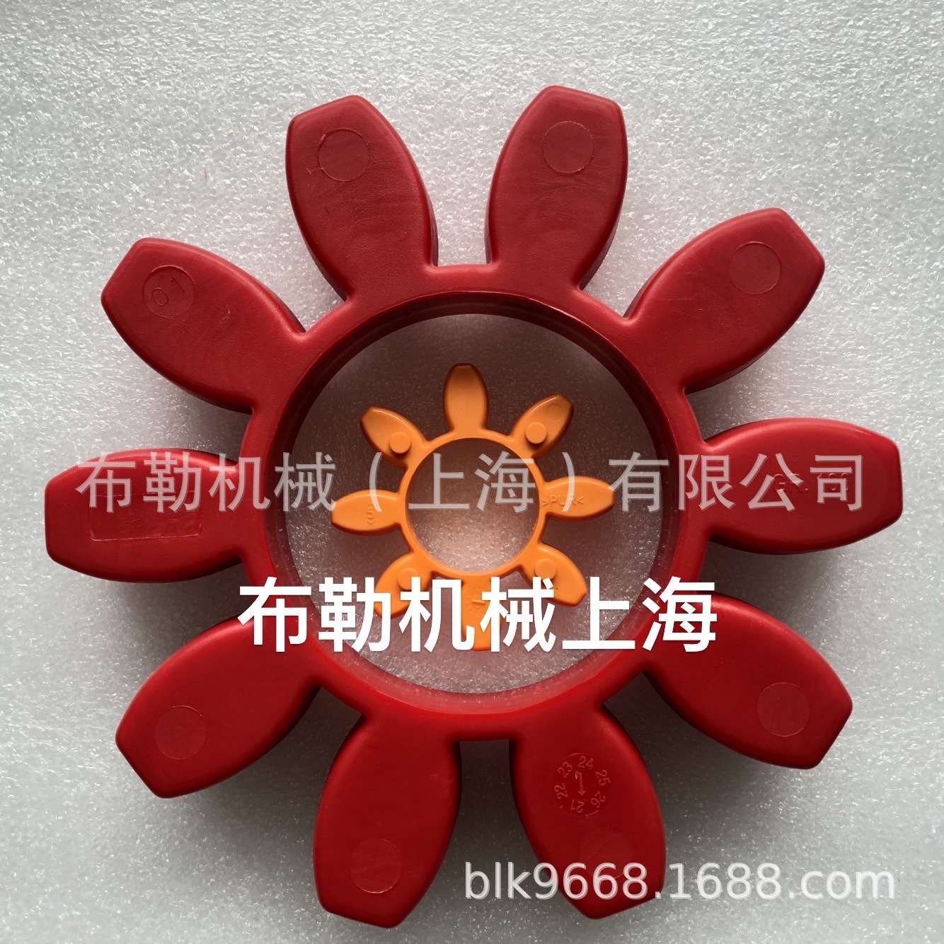 TECMEN梅花联轴器软连接SPIDEX聚氨酯弹性体GR125星型缓冲垫T-PUR