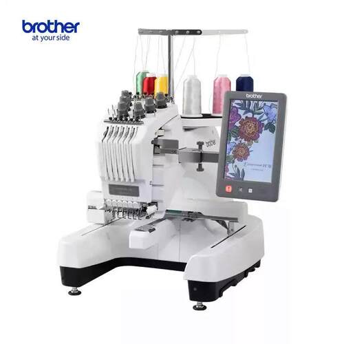 官方品bro正her兄弟牌商用6针电脑绣花PR680W机PR6动80Wt全自刺绣