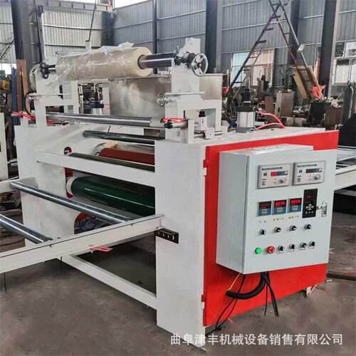 预涂膜PET复合PVC卷对卷覆膜机 丝线棉布浸胶机 网格布无纺布涂胶