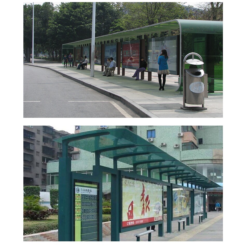 城市公交候车亭农村招呼站厂家智慧多功能智能环保厂家直供