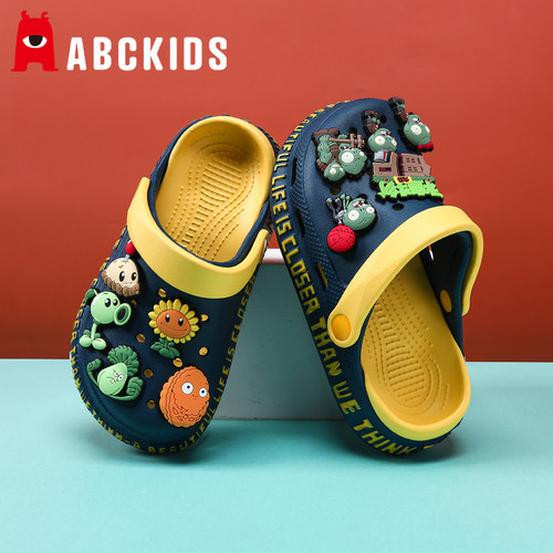 ABCKIDS植物大战僵尸儿童洞洞鞋