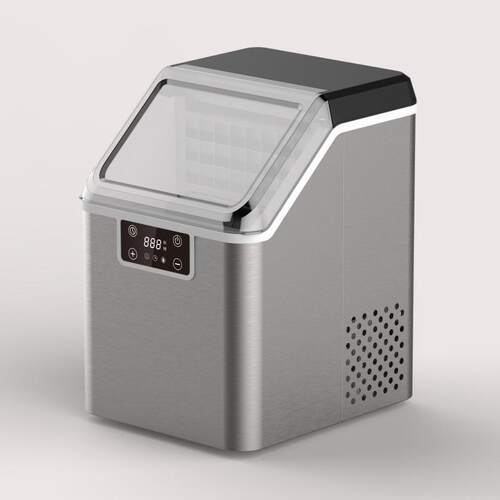 优曼制冰机商用奶茶店酒吧方冰25kg冰块制作机圆冰制冰冰球