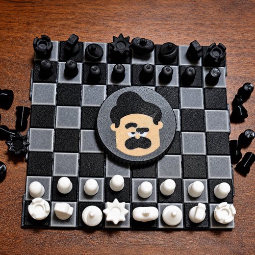 多邻国Oscar卷轴国际象棋套装