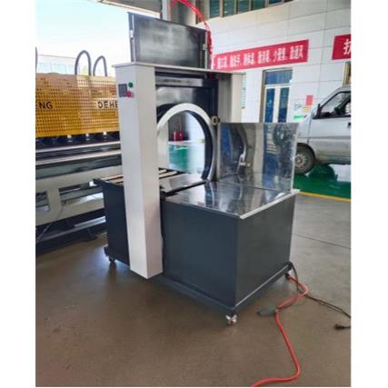 全新40型半自动PE结束带打包机塑料绳书本报纸纸管打捆捆扎机通