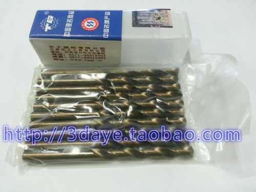 甜工含钴钻/含钴直柄麻花钻/不锈钢专用钻头M35含钴钻5.6-7.8mm