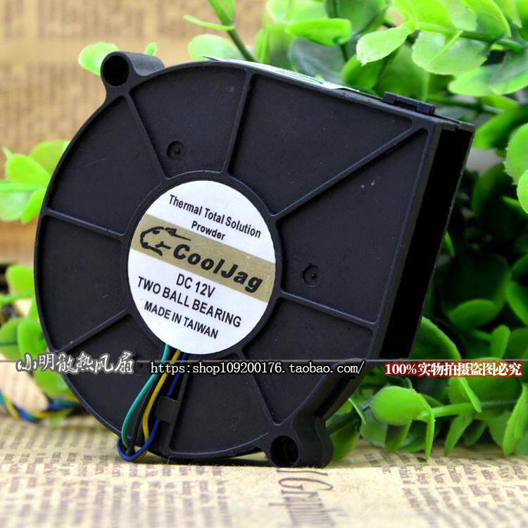 1u 775捷豹P4 CPU风扇 7cm鼓风机7515 B127515BU 12V COOLSERVER图片