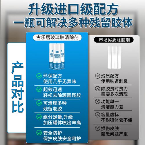 免钉胶去除剂溶解强力去胶神器墙面挂钩清除专用解胶剂玻璃胶清洗