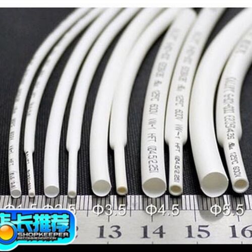 三联热缩管绝缘套管SALIPT0.6MM -28MM 白色ROHSUL认证无卤整卷