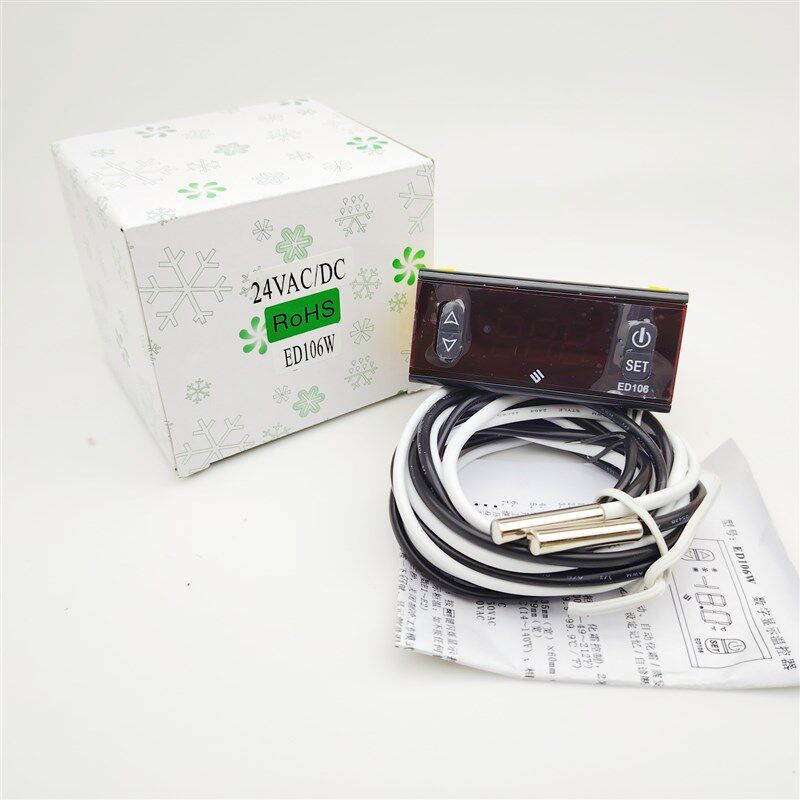 ED106W冷冻l冷藏汽车12V -24VAC/CD电子显示温控器直流温度控制器