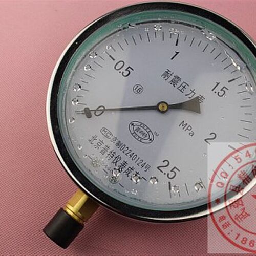 耐震压力表 耐震充硅油 压力表 YN60 YN100 YN150 压力留言备注