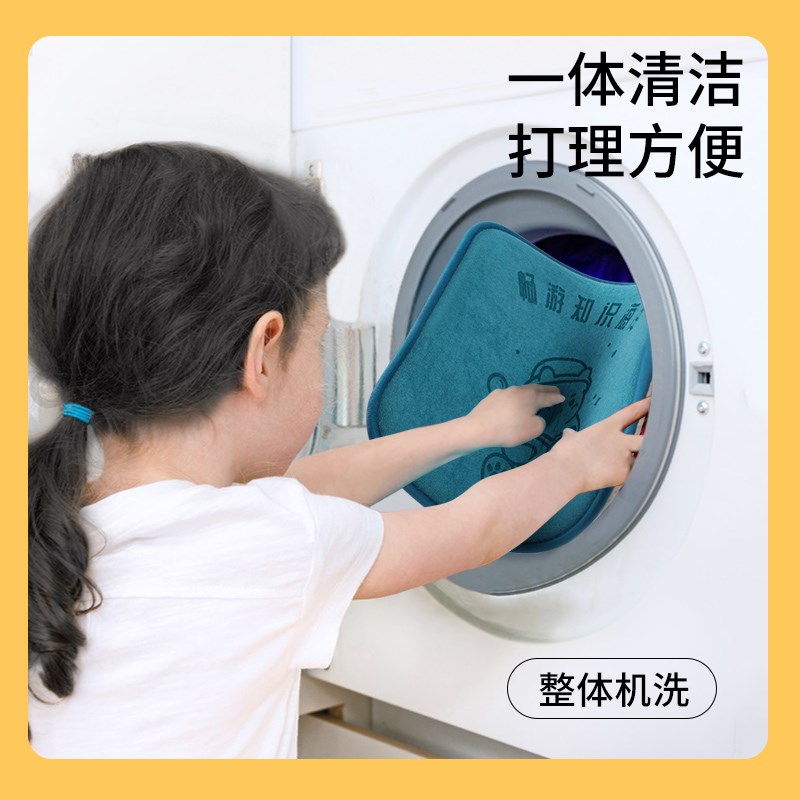 小学生坐垫教室学生凳子椅垫幼儿园儿童课桌座垫屁股垫四季靠背软图片