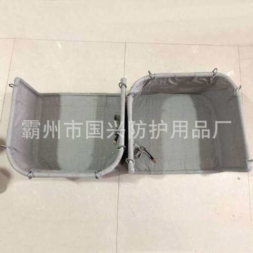 110KV导电布绝缘吊篮电力施工高空作业运输屏蔽吊篮带电作业工具