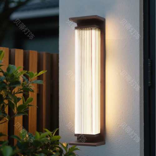 太阳能户外壁灯防水庭院灯别墅外墙大门口工程灯具室外围墙门柱灯