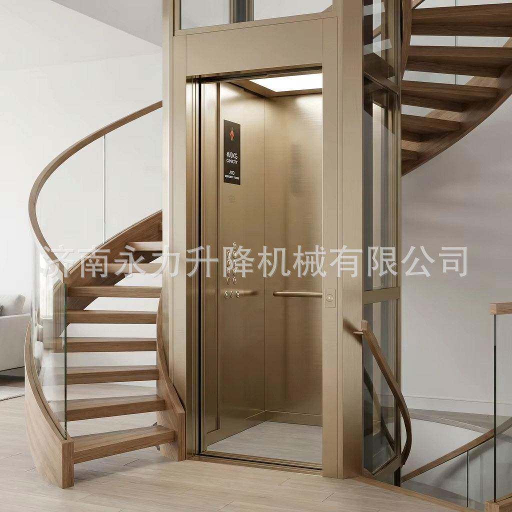 家用电梯小型别墅升降机无地坑电梯液压曳引室内室外二三层四五层