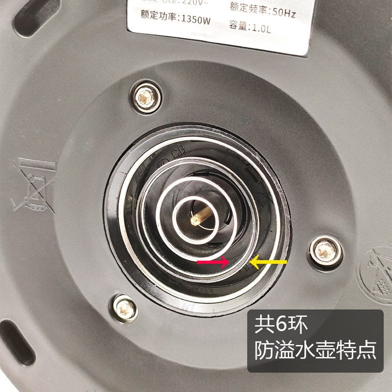 防溢水茶吧机烧水壶专用原厂自动停水防干烧双层防烫保温无缝内胆