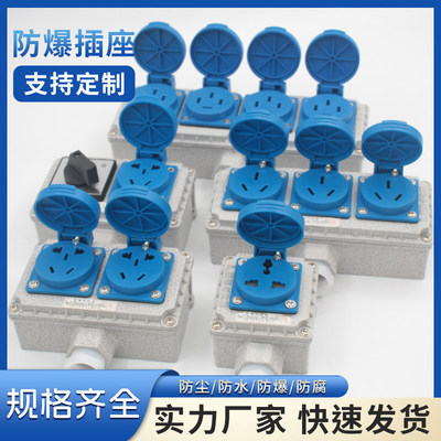 防爆插座220V五孔10A/16A