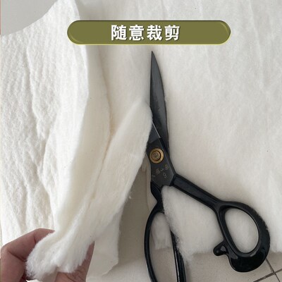 可水洗压缩定型棉花絮片宝宝棉无荧光尿垫包被棉衣夏凉被填充棉