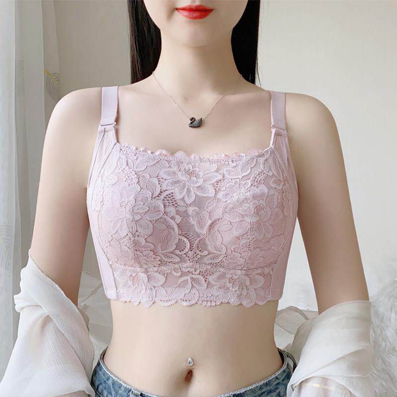 码内大衣胸小金丝抹胸显全罩杯抹胸防走光束胸薄款收副乳防下垂夏