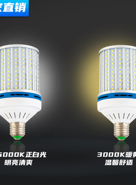 铝合金LED玉米灯泡型材大功率路灯庭院灯中华灯光源家用工厂照明