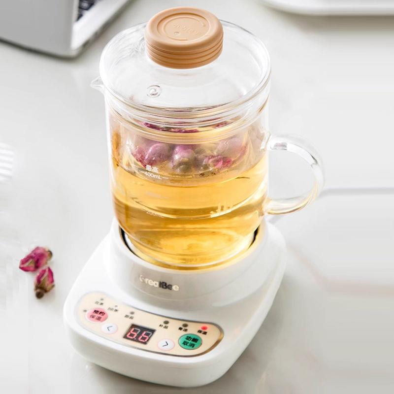 陶瓷养生杯电热杯煮粥熬汤杯电炖杯炖锅煮花茶烧水杯煲汤电煮杯子