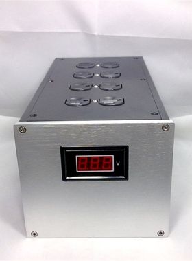 高档电源滤波器插座隔离变压器铝主机壳 铝箱 滤波器 变压器主