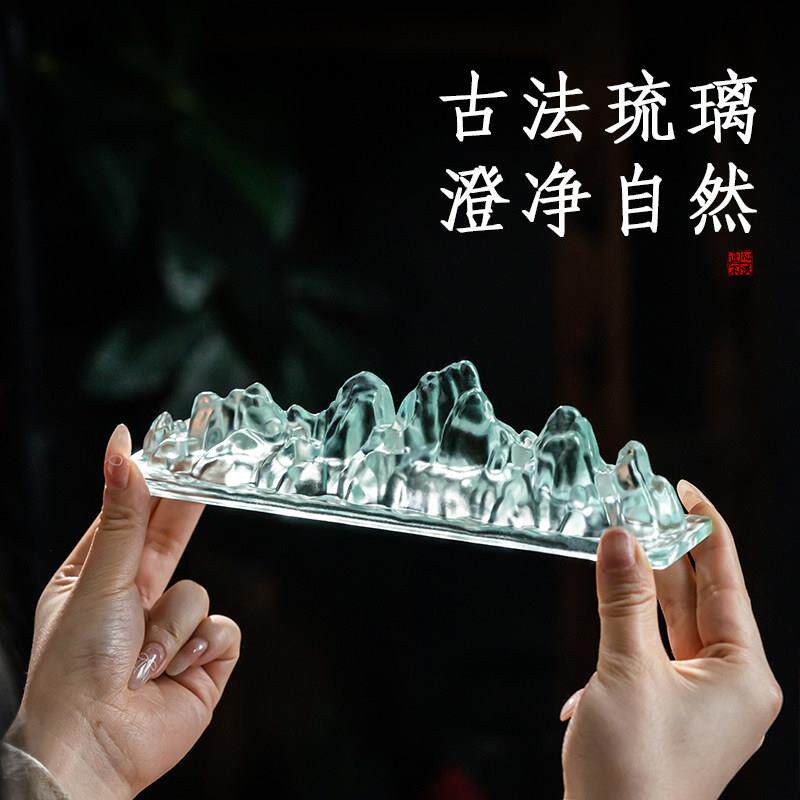 古琉璃卧炉家用手线线香香盒室内沉香檀法香薰香创意摆件伴HSQLJS